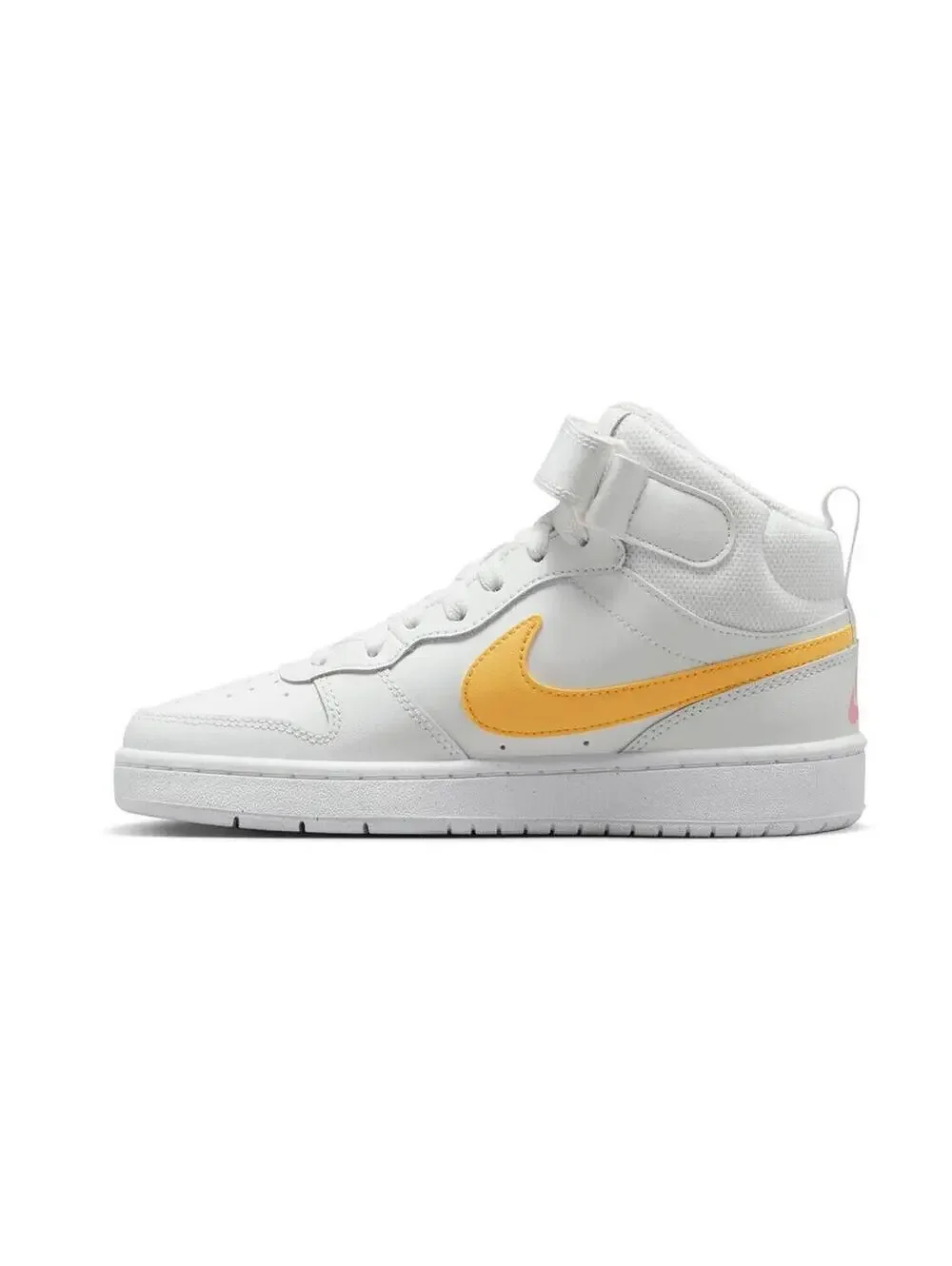 NIKE Girls' Big Kid's Court Borough Mid 2 Casual Shoes CD7782G 112 SIZE 7Y